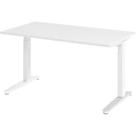 bümö Schreibtisch Serie-XB Weiß