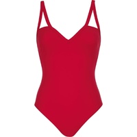 Sunflair Damen, Badeanzug Basic Badeanzug, Rot, (46 B)