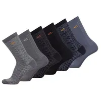 CAMEL ACTIVE Freizeitsocken 6er Pack Schwarz/Mehrfarbig 39-42