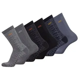 CAMEL ACTIVE Freizeitsocken 6er Pack Schwarz/Mehrfarbig 39-42