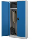 Jan Nowak Aktenschrank 185 x 90 x 45 cm Blau/Grau