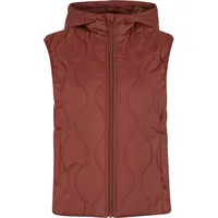 URBAN CLASSICS Super Light Puffer Weste Dark Rust M