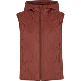 URBAN CLASSICS Super Light Puffer Weste Dark Rust M