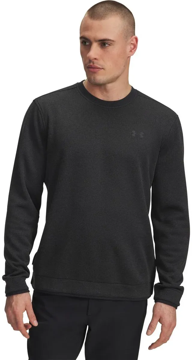 Under Armour M Sweater Fleece Crew black black (001) XXL Tall