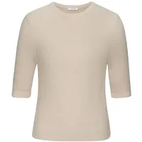 LASCANA Kurzarmpullover Damen sand Gr.40/42