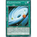 SR03-DE031 - Galaxiezyklon - Common - DE - im Set mit Ultrapro Toploader - Yugioh