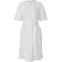 s.Oliver Minikleid 3D-Stickerei Weiß 46