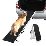 LIEKUMM Hunderampe, klappbar Hundetreppe, 184.5 x 38cm hundetreppe Auto, Haustierrampe, Hunderampe für Autos, LKWs und SUVs, Hundetreppenrampe für große Hunde bis zu 180kg