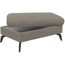 sit&more Stauraumhocker Morris Jubi 103 x 44 x 69 cm Polyester Braun/Grau