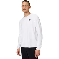 Nike Sportswear Langarmshirt Herren 100 white/black XL