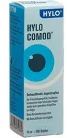 HYLO COMOD Collyre Humidifiant Sans Conservateur Gouttes Ophtalmiques 2x10 ml