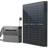 Stegpearl Balkonkraftwerk 2000W Balkonkraftwerk mit Speicher 3,2 kWh Anker Solix Pro All in one, 2000,00 W, (3,2 kWh Anker SOLIX Solarbank E1600 PRO, Integriertem 800W Wechselrichter und APP & WiFi Einrichtungen), 4x500W Bifaziale Glas/Glas Solarmodule im Solaranlage Komplettset