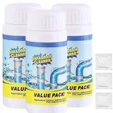 Rohrreiniger Extrem Stark, Abflussreiniger Schaum, Wild Sink und Drain Cleaner Mit Aktivschaum für Küche, Bad, Toilette & Balkon Alle Rohrreinigung (5)