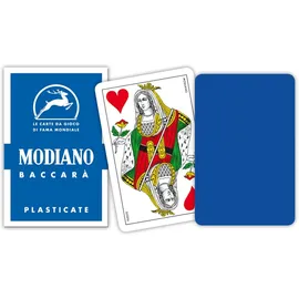 Modiano Baccara Spielkarten F/N Blau