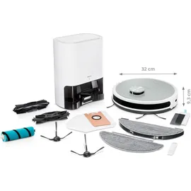 Medion MD 11500 X21 Saug-Wischroboter mit Laser Absaugstation