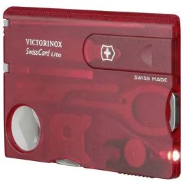 Victorinox SwissCard Lite rubin transparent