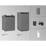Pelletkessel Paket Vitoligno 300-C VL3C, 12 kW Vitocell 100-E 400l , Vitocal 060-A T0E VIESSMANN