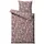 Södahl Blossom Satin Lila 135 x 200 cm + 80 x 80 cm