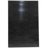 Sunpro Mono 0,88kWp 0% MwSt §12 III UstG Full Black Glas-Glas Solarpanel Set für...