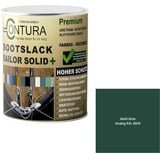 Contura Bootslack Farbig GLÄNZEND Yacht- Buntlack Metall Holz GFK Holzlack Boot Farblos (Wald Grün - RAL 6028 Analog, 1 LIter)