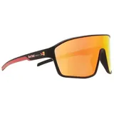 Red Bull Spect Daft Sonnenbrille - Soft Touch Black / Red Tips - CAT3