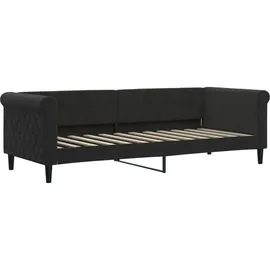 vidaXL Tagesbett 80 x 200 cm Schwarz