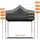 Vevor Faltpavillon 3 x 3 m Schwarz