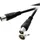 SpeaKa Professional Antennen Anschlusskabel [1x Antennenstecker 75 Ω - 1x Antennenbuchse 75 ?] 2.50 m 75 dB Schwarz