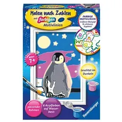 Ravensburger Malen-nach-Zahlen Kleiner Pinguin mehrfarbig