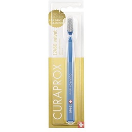 Curaprox 12460 Velvet Toothbrush Extra weiche Zahnbürste mit gerade geschnittenen Fasern 1 St.
