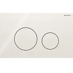 Geberit Sigma 40 Round Betätigungsplatte 115628JL1 Round, sandgrau, für 2-Mengen-Spülung, Round