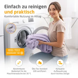 Medisana HB 418 Heizdecke 180 x 130 cm zartlila
