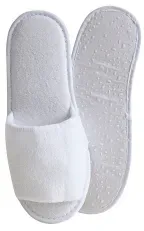 Hygostar® Grip Hotelslipper mit PVC-Noppen, offen, Einheitsgröße 55528 , 1 Packung = 10 Paar, Länge: 28,5 cm