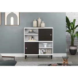 VCM Evolution Standregal 90 x 38 x 99 cm Weiß