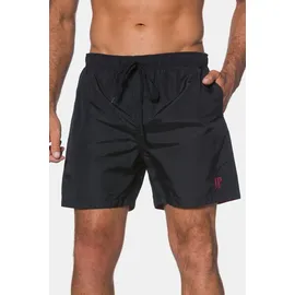 Jp1880 Badehose Badeshorts Schwarz 4XL