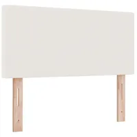 VidaXL Kopfteil Einfarbig Creme 80 cm Cordstoff