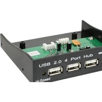 InLine USB 2.0 Hub, 4-fach für den 8,89cm (3,5")
