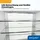 Exquisit EMD470-170-200E Multi Door (466 l, 1930 mm hoch, Inox weiß)