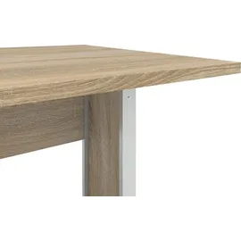 Tvilum Schreibtisch Eiche Silbergrau