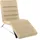 W.Schillig Relaxliege »daily dreams«, Funktionsliege wahlweise mit Motor, Gestell Chrom, Breite 65 cm beige