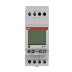 ABB DWA1 Dig. Astroschaltuhr 1 Kanal Bluetooth Programmierung per App 2CSM222511R1000