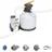 Flowclear Sandfilteranlage 11.355 l/h 500 W grau/orange