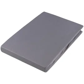 Estella Spannbettlaken Zwirnjersey 6900 90 x 200 - 120 x 220 cm grafit