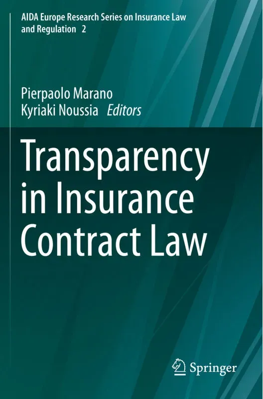 Transparency In Insurance Contract Law  Kartoniert (TB)
