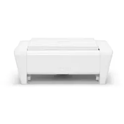 Brabantia Teewärmer, einflammig, Stövchen ideal um Heißgetränke oder Mahlzeiten heiß zu halten, Farbe: White
