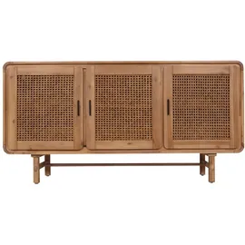 Mendler Sideboard HWC-M47 82 x 160 x 45 cm Braun