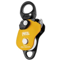 Petzl Seilrolle Pro Traxion Gelb