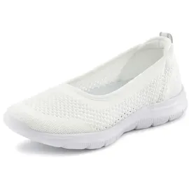 LASCANA Sneaker Ballerinas Damen offwhite Gr.35