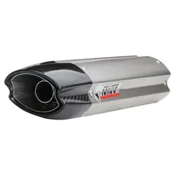 MIVV Suono Auspuffsystem mit EG-BE Edelstahl, Schwarz, Titan