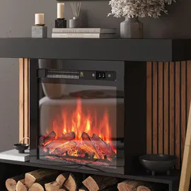 Vicco Elektrokamin Lynea Schwarz